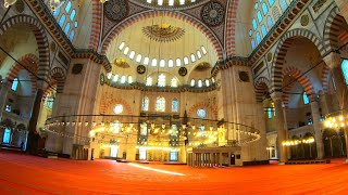 Süleymaniye Mosque  Walking Tour  Istanbul 🇹🇷 4K [upl. by Onaicram]