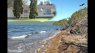 Kleines weißes Haus zu verkaufen auf Cape Breton Island Little Narrows Nova Scotia Kanada [upl. by Sacksen]