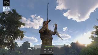 Labrax Hunt Spoon Lure  Quanchkin Lake  Fishing Planet [upl. by Alegnaoj559]