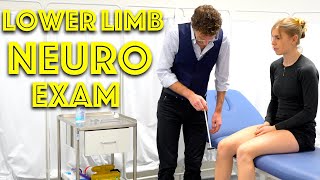 Lower Limb Neurological Examination  Clinical Skills  Dr Gill [upl. by Selma638]