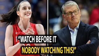 Geno Auriemma Rages Over UConns Viewership Paige Bueckers vs Caitlin Clark Debate [upl. by Nadabb]