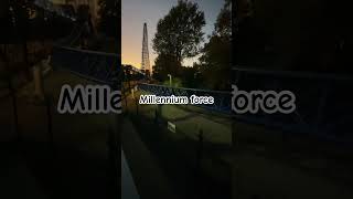 Millennium force at cedar [upl. by Halivah]