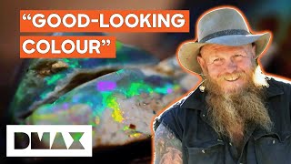 Retired Miner Joins Bushmen in Opal Quest  Outback Opal Hunters [upl. by Anitac865]