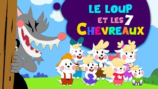 Le Loup et les 7 Chevreaux  A Story French [upl. by Monte]