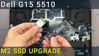 Dell G15 5510 How to install M2 SSD upgrade [upl. by Reiss]