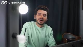 Start Your Learning Journey With Us  GeeksforGeeks ft Divyendu Sharma [upl. by Akcirret]