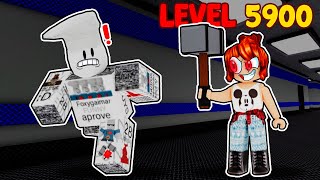 I JOINED THE HIGHEST LEVEL IN ROBLOX FLEE THE FACILITY [upl. by Yesnek598]