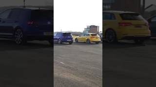 AMG A35 vs BMW M140i vs Golf R vs Audi S3 vs Focus Rs🤯 [upl. by Nylassej]