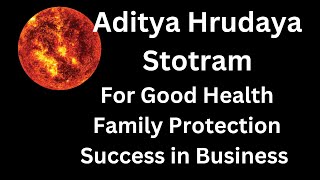 Aditya Hrudaya Stotram [upl. by Naujud397]