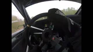 Skoda R5 first gravel test POV view [upl. by Eniad683]