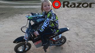 RAZOR MX400 Dirt Rocket Bike [upl. by Oeflein109]