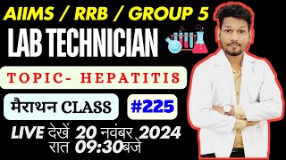 LABORATORY TECHNICIAN EXAM MCQS SERIES225 MERATHON LIVE CLASS AIIMS RRBGROUP  5microbiology [upl. by Elockin]