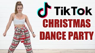 TIK TOK CHRISTMAS DANCE PARTYHIIT DANCE WORKOUT [upl. by Hammel]