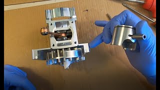 TAYLOR 35 RC ENGINE  TOP END REBUILDSERVICE TUTORIAL [upl. by Bamford431]