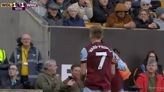 James WardProwse Amazing Goal Wolves vs West Ham 12 All Goals and Extended Highlights [upl. by Tobi582]