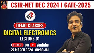 Digital electronics I Series1 I CSIR NET JRF I IIT JAM I By Himanshu Sir [upl. by Porte]