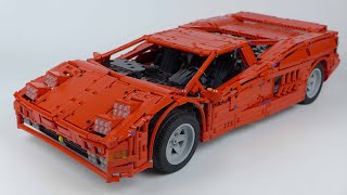 LEGO Technic Cizeta V16T [upl. by Gnilrac]