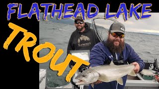 Flathead Lake Trout Fishing flatheadlaketroutfishing [upl. by Esinet479]