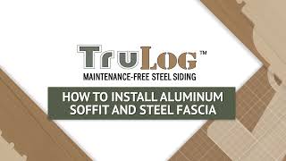 How To Install Metal Soffit and Fascia [upl. by Nawor]