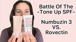 Who’s The Winner Tone Up SPF Numbuzin 3 VS Rovectin [upl. by Oeak]