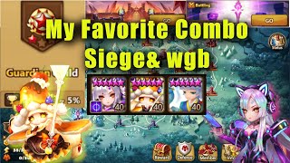 siege eps 13 douman escape from cursed summonerswar siege [upl. by Rednirah]