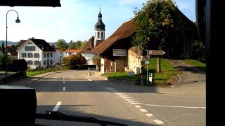 Postauto Zürich  Linie 215 Affoltern aA Bhf  Uitikon Dorf via Kelleramt  Solaris Urbino 18 [upl. by Reviere45]