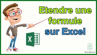 Comment copier  étendre une formule sur excel [upl. by Gnouhc]