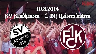 SV Sandhausen 11 1 FC Kaiserslautern  1082014  Heimspiel in Sandhausen  Alle Tore [upl. by Yeorgi30]