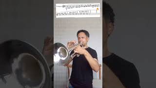 chromatic scale practice High notes trumpet [upl. by Timus]