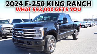 The 2024 F250 KING RANCH is FINALLY HERE [upl. by Katherin854]