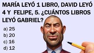 🔥10 PREGUNTAS DE RAZONAMIENTO LÓGICO  Nivel 1  Prof Bruno Colmenares [upl. by Naed438]