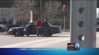 3 arrested after man shot in leg [upl. by Trevah]