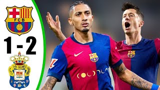 Barcelona vs Las Palmas 12 Highlights amp All Goals 2024 HD  Barcelona vs Las Palmas Highlights [upl. by Philoo]