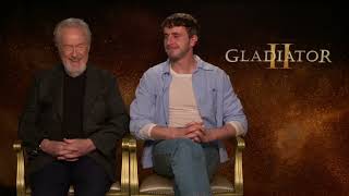 Gladiator 2  Generic Interviews  Ridley Scott and the cast are interviewed [upl. by Merow799]