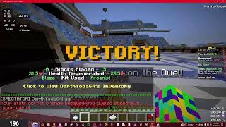 Minecraft 18 PVP LIVE with DarthYoda64 [upl. by Oslec]