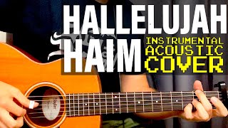 Hallelujah  HAIM Acoustic Guitar Cover [upl. by Ardnak]