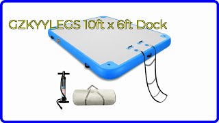 REVIEW 2024 GZKYYLEGS 10ft x 6ft Dock ESSENTIAL details [upl. by Pegeen]