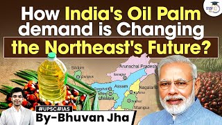 How Indias Palm Oil Push will Transform Northeast  Critical Analysis  UPSC GS3 [upl. by Dickenson]