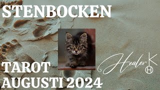 Stenbocken ♑️ Augusti 2024 Tarot  Healer K [upl. by Aubine]