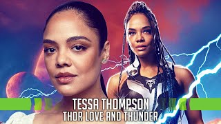 Tessa Thompson on Thor Love and Thunder and Taika Waititis Imagination [upl. by Esor939]