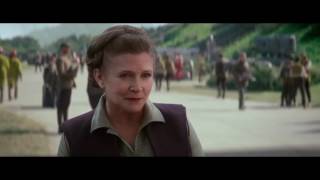 Star Wars The Force Awakens Leia amp Han Solo scene [upl. by Aiht]