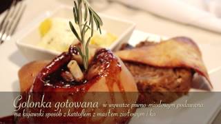 Golonka gotowana w wywarze piwnomiodowym  wwwhotelfilmarpl [upl. by Cyna]