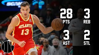 Bogdan Bogdanovic Highlights  Hawks vs Knicks  15th Nov 2023 [upl. by Habas]