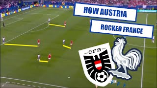 How Ralf Rangnicks Tactics Rattled The Favourites Austria 01 France  Euro 2024 Tactical Analysis [upl. by Cleavland]