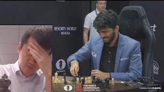 Emotional and shocking ending to World Chess Championship 2024 [upl. by Aras]