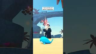 COMO PEGAR A VARA DE PESCAR MEGALODON NO FISCH roblox robloxbrasil robloxedit [upl. by Elsa]