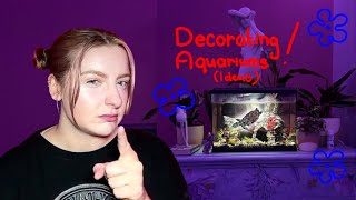 Ideas for Designing your Aquarium Fish tank Decoration weird amp wonderful ideas [upl. by Amadus]