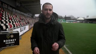 Newyddion S4C  Newport County v Manchester Utd preview  26012024 [upl. by Pani]