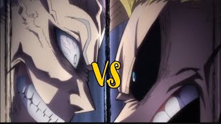 All Might vs All For One The Ultimate Showdown 💥🔥  My Hero Academia [upl. by Eibba]