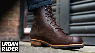 Rokker Urban Rebel Motorcycle Boots Review [upl. by Lapides]